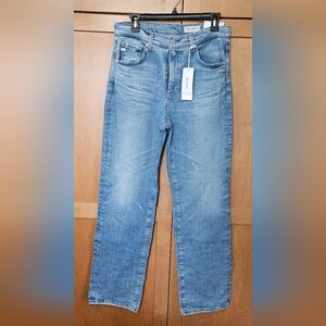 AG Brinley Mid Rise Straight Jeans Size 29